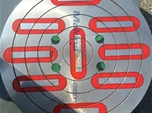250 mm elektirikli yuvarlak manyetik tabla