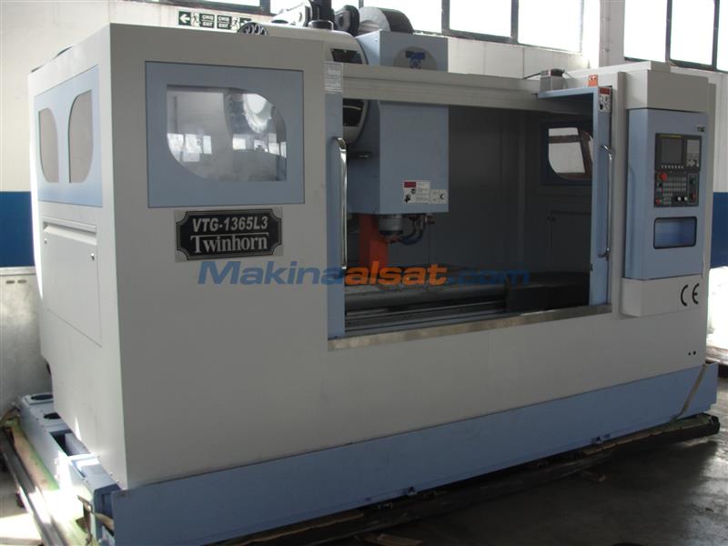 Stokta Hazır Twinhorn VTG 1365L3 Cnc Dik İşlem